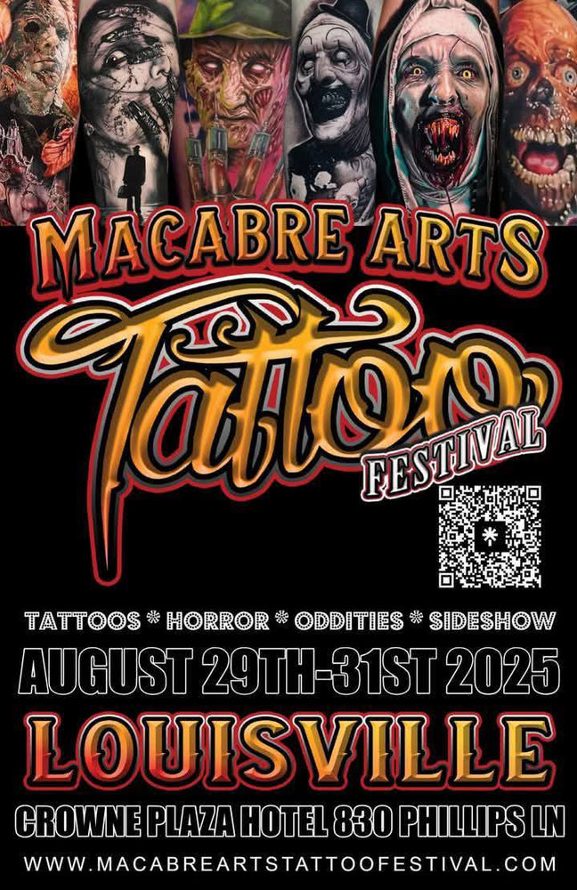 Macabre Arts Tattoo Festival August 29th-31st 2025