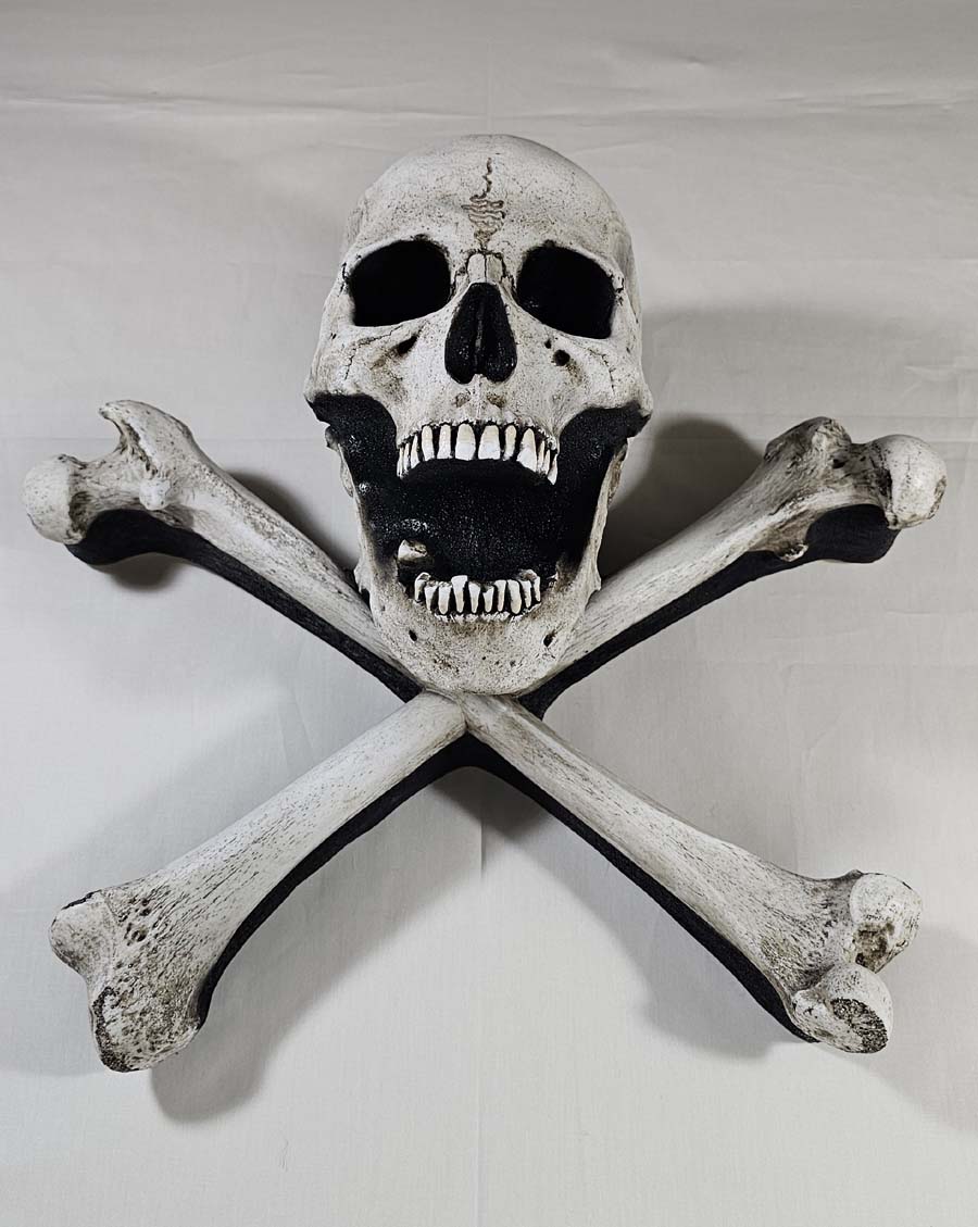Large One-Piece Skull and Crossbones