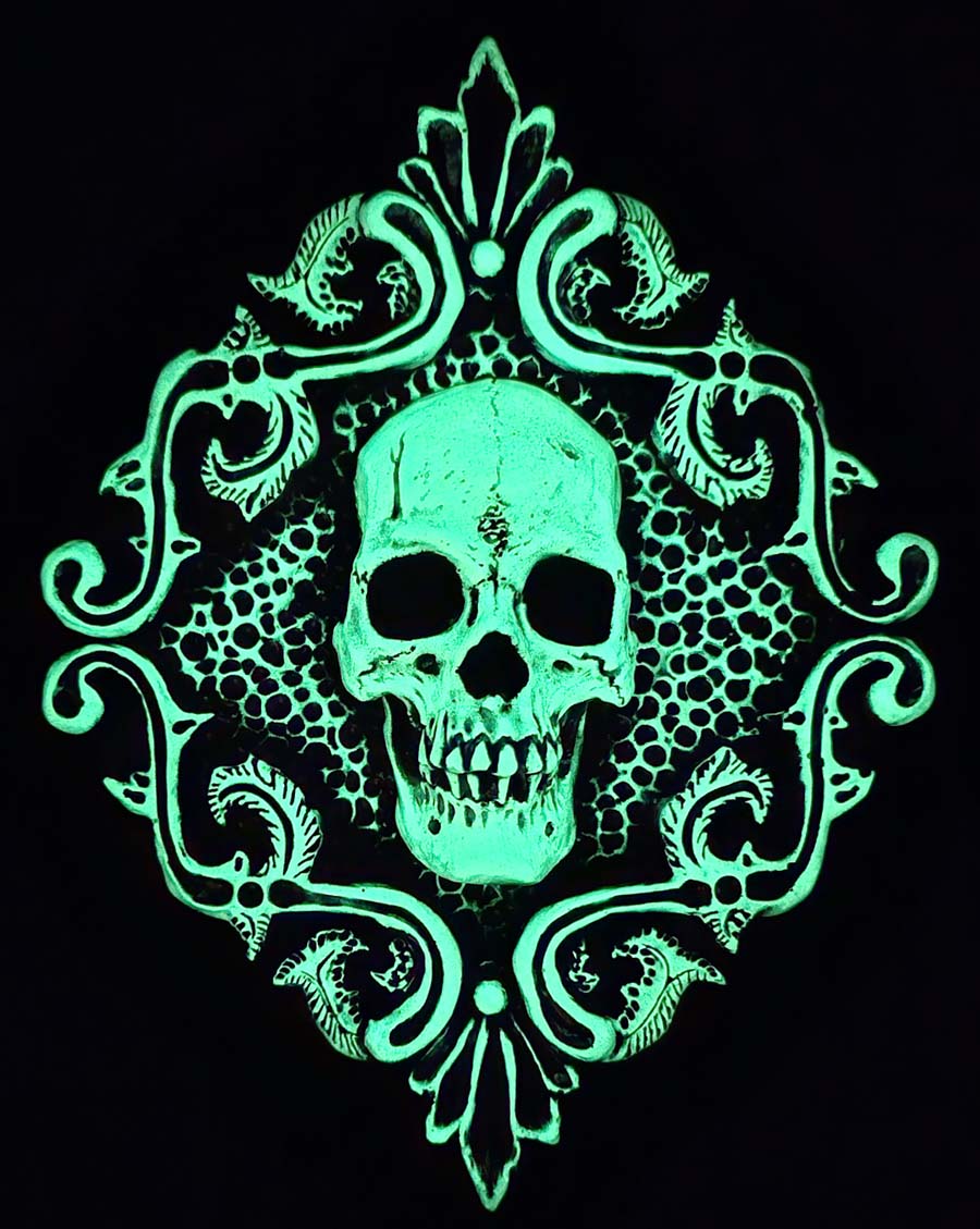 Diamond Filigree Glow in the Dark Weekend Monster sale!